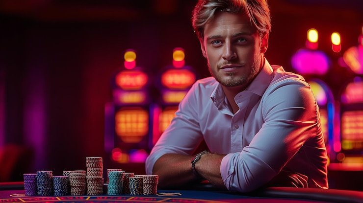 Tampilan layar pemain menunjukkan hasil permainan dan sejarah putaran No Commission Baccarat